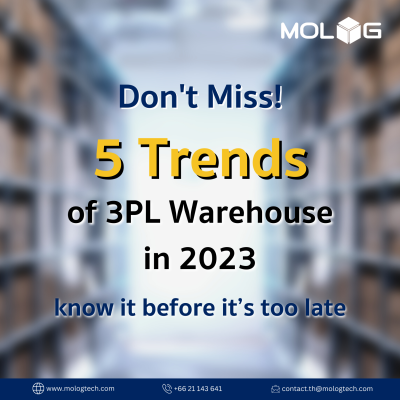 The Top 5 3PL Warehouse Trends to watch in 2023