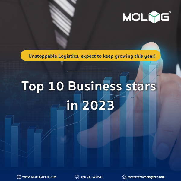 Top 10 Logistics Business stars in 2023